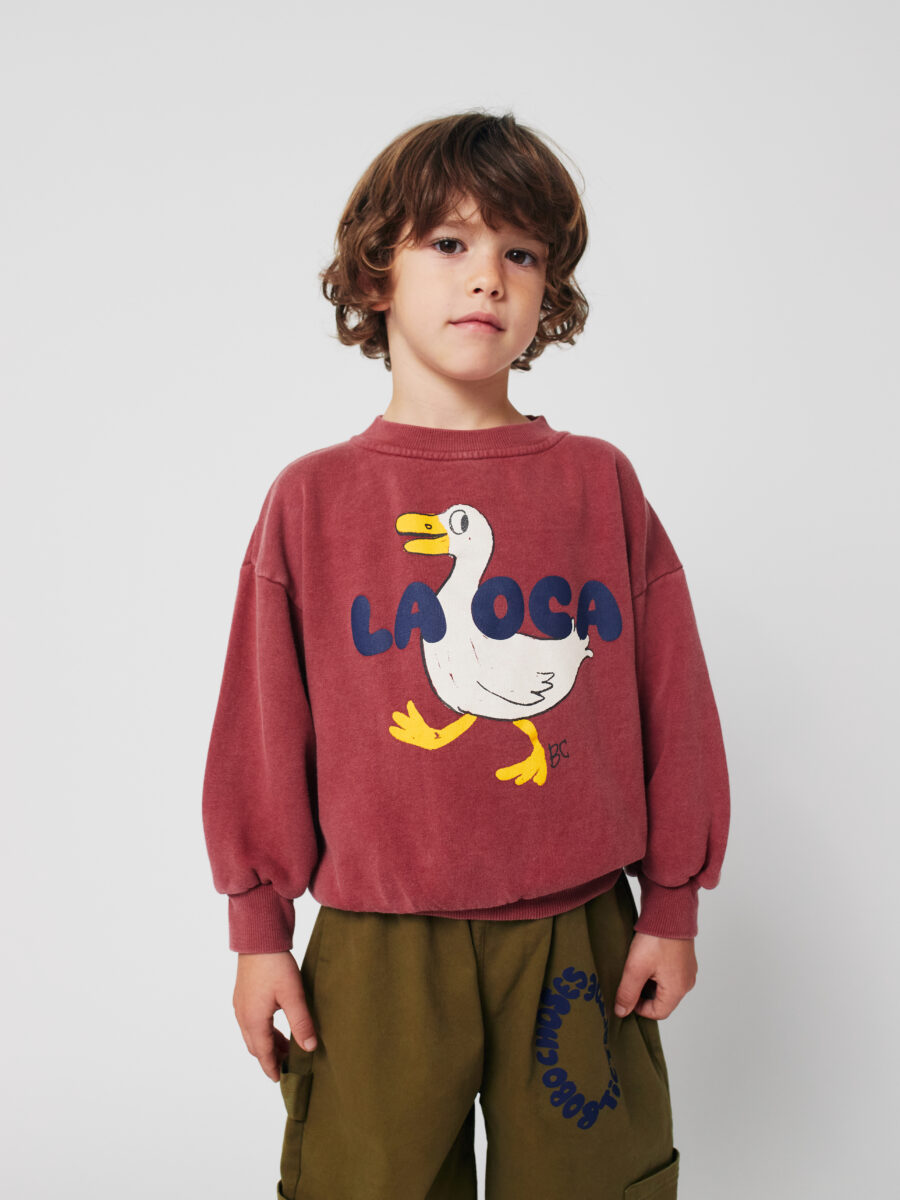 Bobo Choses Bluza La Oca Brown - obrazek 3