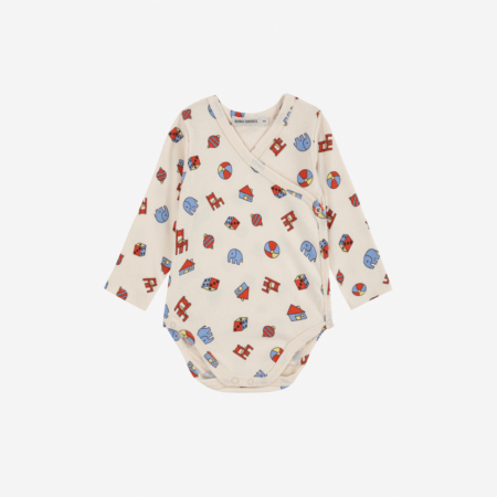 Bobo Choses Body Niemowlęce Toys All Over White