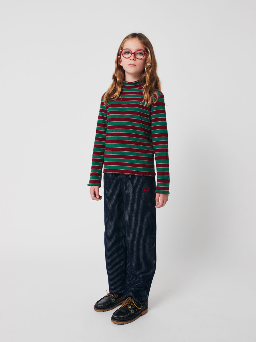 Bobo Choses Półgolf Multicolor Stripes - obrazek 4