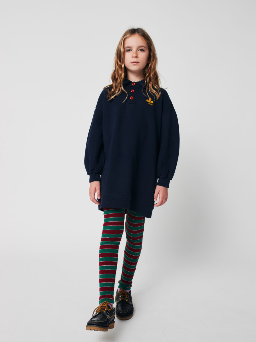 Bobo Choses Legginsy Multicolor Bobo Stripes - obrazek 3