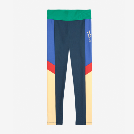 Bobo Choses Legginsy Sportowe Color Block Multicolor