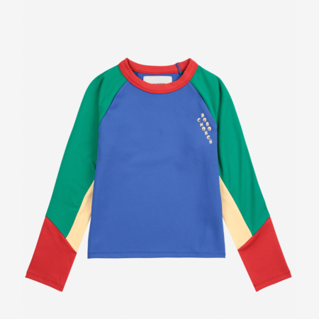 Bobo Choses Longsleeve Sportowy Color Block Multicolor