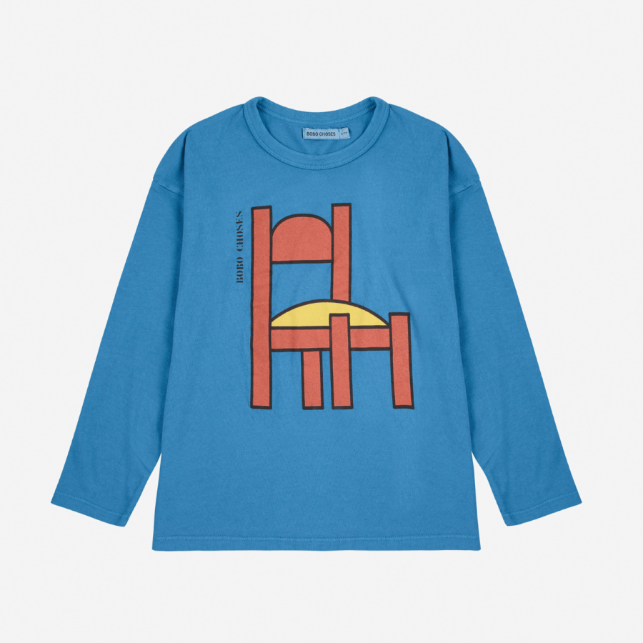 Bobo Choses Longsleeve Chair Blue