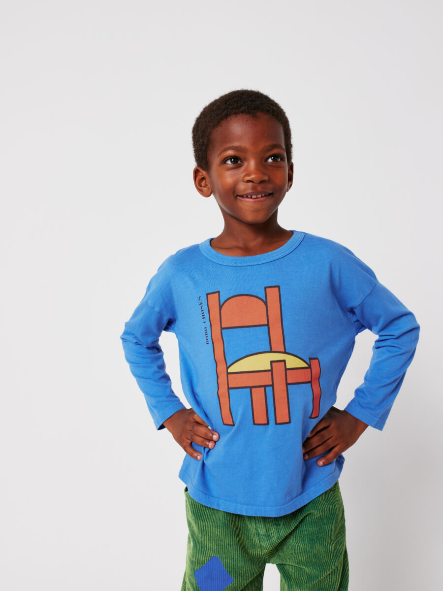Bobo Choses Longsleeve Chair Blue - obrazek 3
