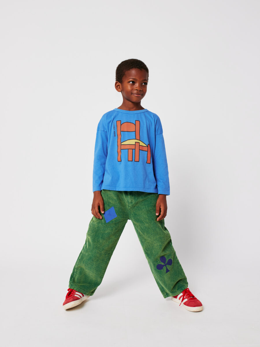 Bobo Choses Longsleeve Chair Blue - obrazek 4