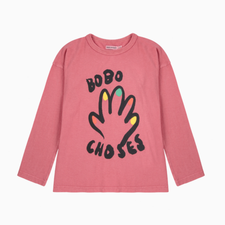 Bobo Choses Longsleeve High Five Pink