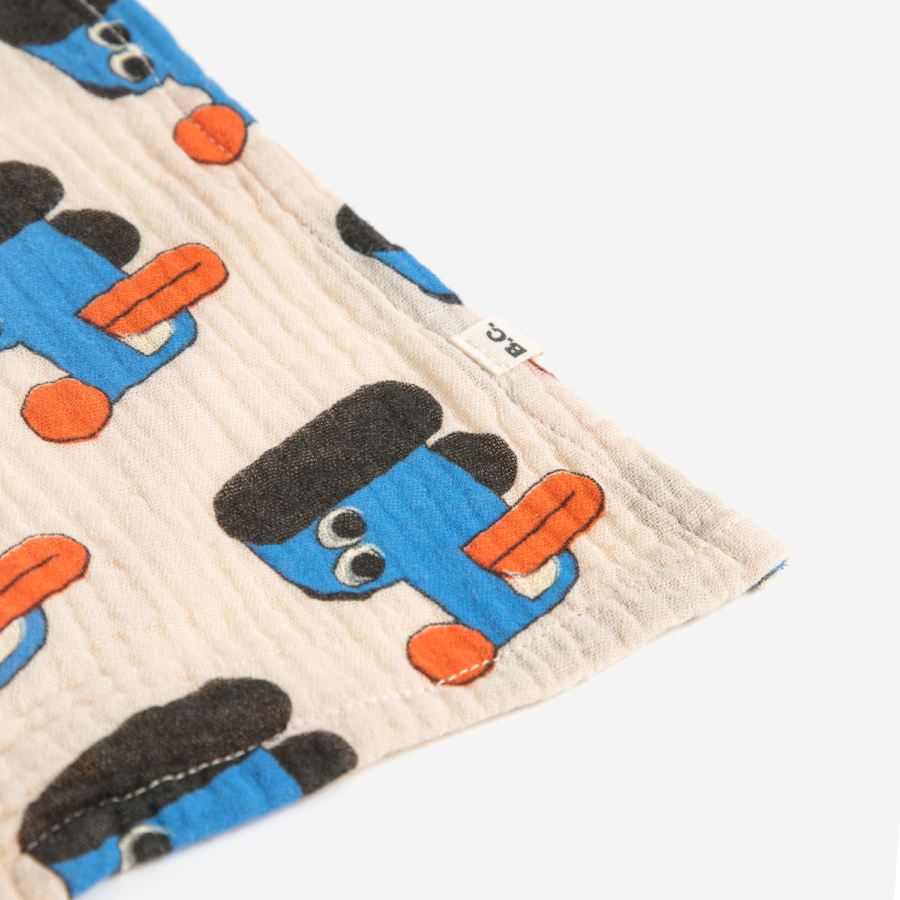 Bobo Choses Otulacz Muślinowy Doggy Mate All Over Off White - obrazek 2