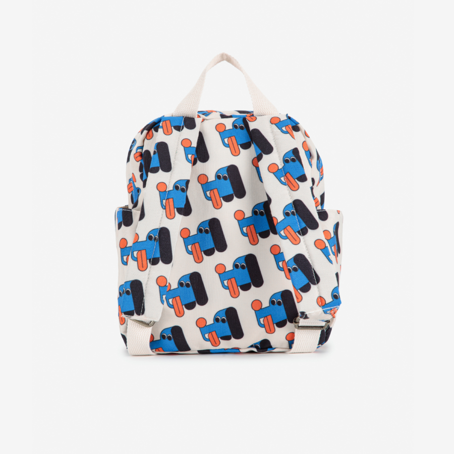 Bobo Choses Plecak Baby Doggy Mate All Over Soft Off White - obrazek 2