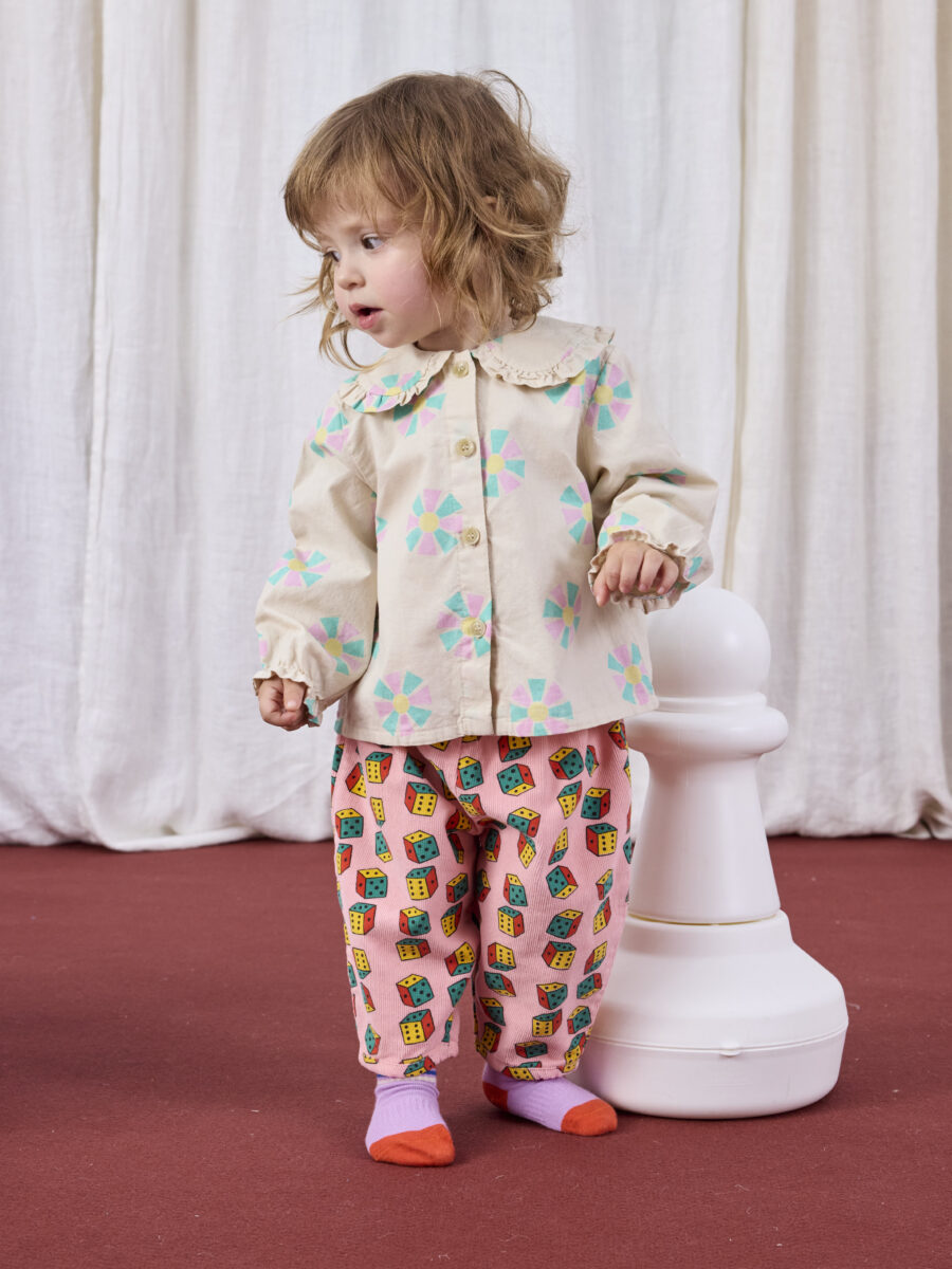 Bobo Choses Skarpetki Baby Game Pawn Short Lavender - obrazek 3