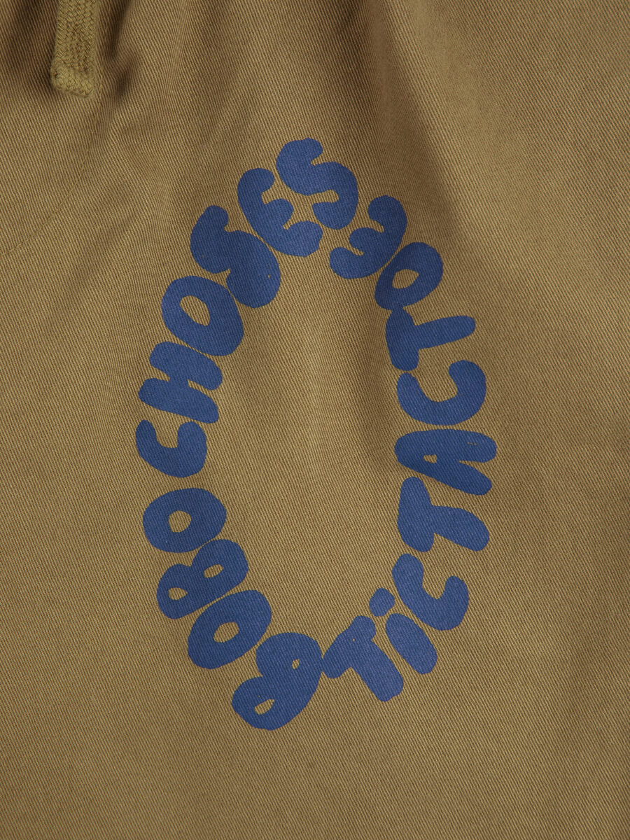 Bobo Choses Spodnie Cargo Khaki - obrazek 3