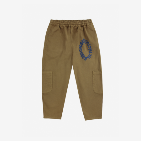 Bobo Choses Spodnie Cargo Khaki