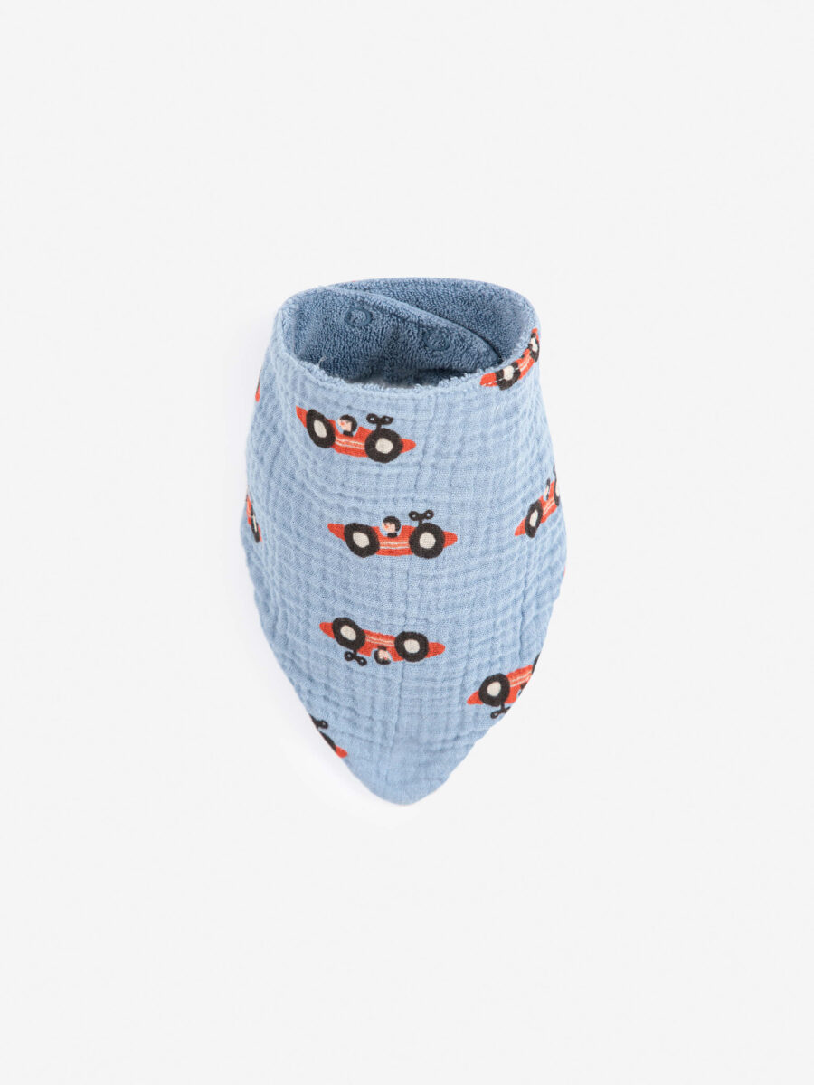 Bobo Choses Zestaw Prezentowy Niemowlęcy Racing Car All Over Light Blue - obrazek 4