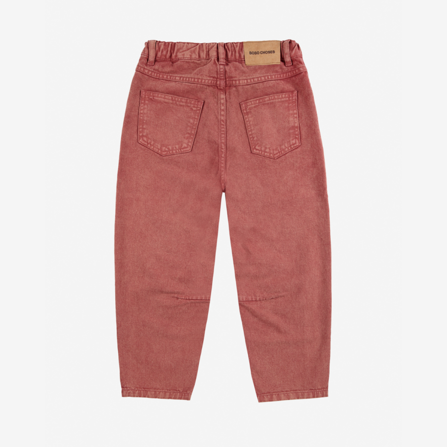 Bobo Choses Spodnie Denim Brown - obrazek 2