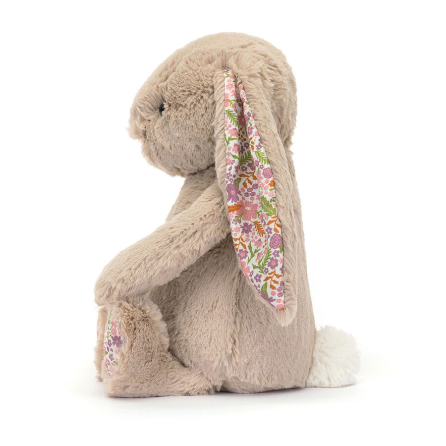 Jellycat Króliczek Z Kwiecistymi Uszami Beżowy „Petal” 31 cm - obrazek 2