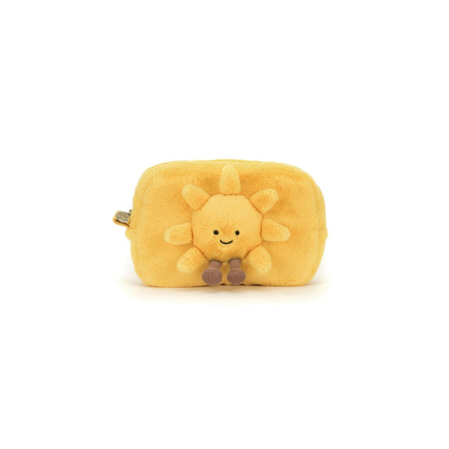 Jellycat Piórnik, Kosmetyczka Uśmiechnięte Słoneczko 19 cm - obrazek 6