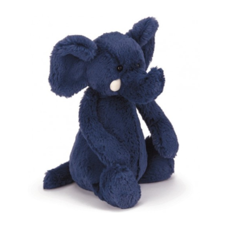 Jellycat Nieśmiały Słonik Granatowy 31 cm