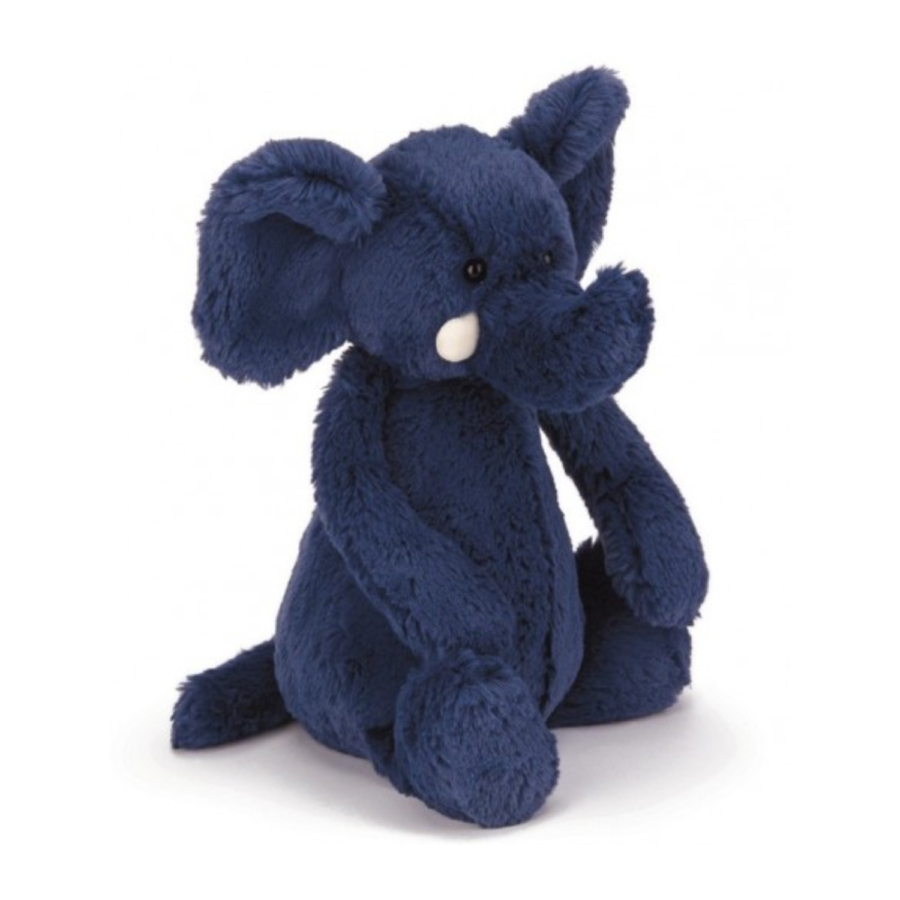 Jellycat Nieśmiały Słonik Granatowy 31 cm