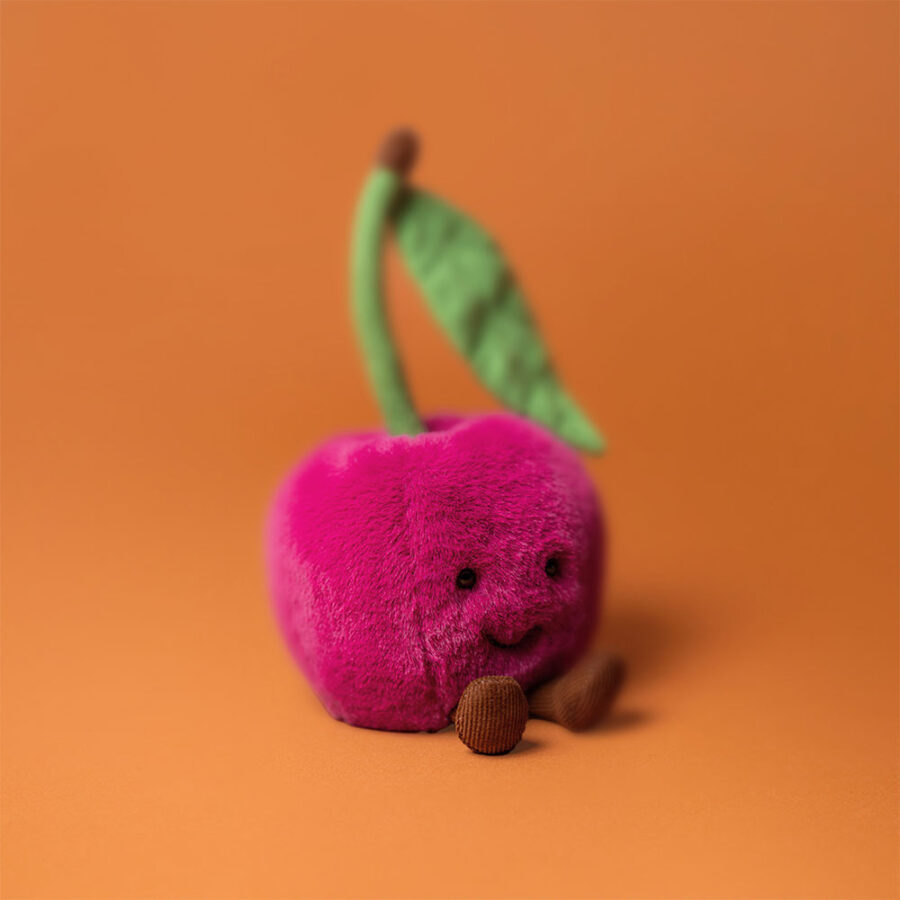 Jellycat Zabawna Wiśnia 12 cm - obrazek 2