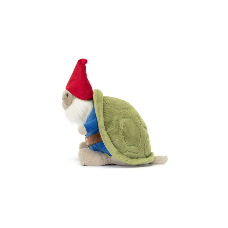 Jellycat Żółw Timmy Ogrodowy Krasnal 28 cm - obrazek 4