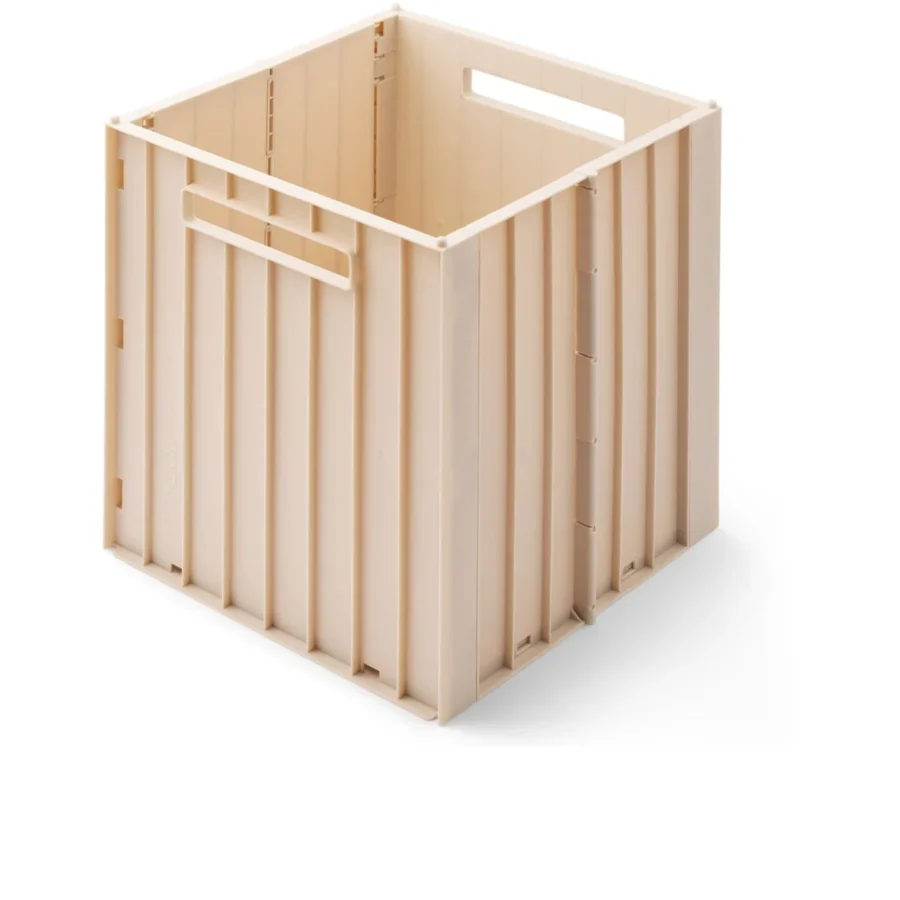 Liewood Skrzynka Do Przechowywania Elijah Storage Box w. Lid Sandy - obrazek 2