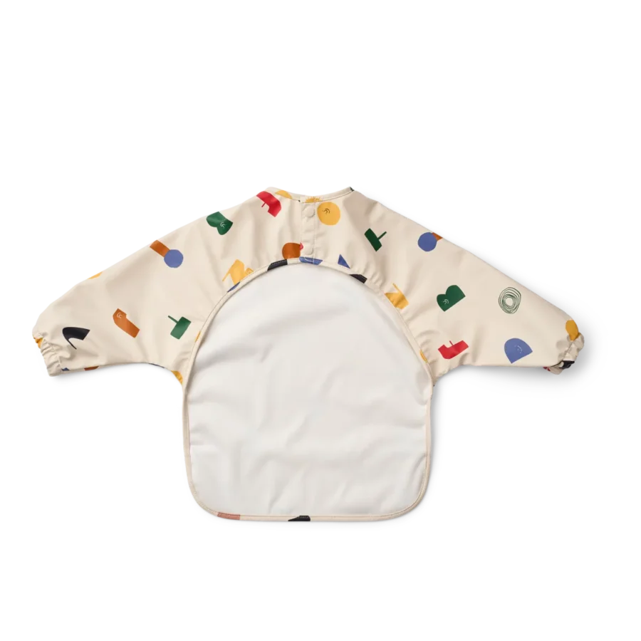 Liewood Śliniak Z Rękawkami Merle Printed Cape Characters / Sandy - obrazek 2