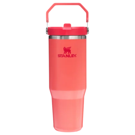 Stanley Kubek IceFlow Flip Straw 0.89L Hot Coral Stanley
