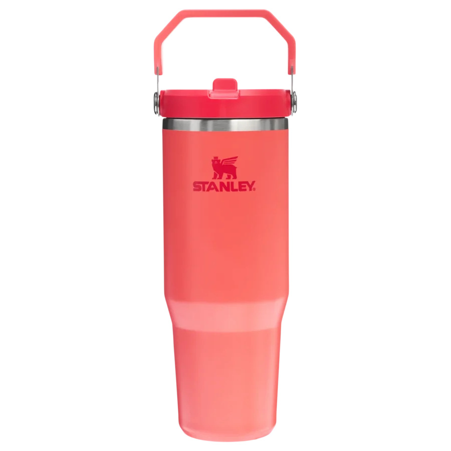 Stanley Kubek IceFlow Flip Straw 0.89L Hot Coral Stanley