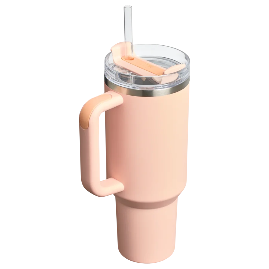 Stanley Kubek Stanley Quencher H2.O FlowStateTM Tumbler 1.18L Orange Cream​ - obrazek 2
