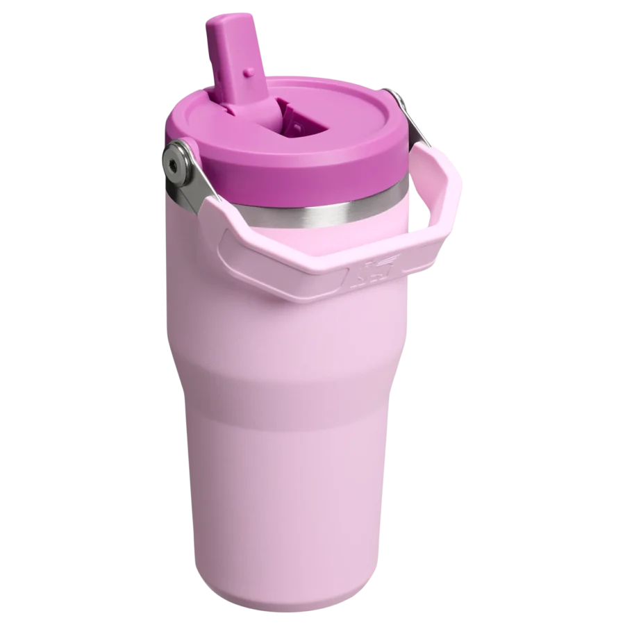 Stanley Kubek IceFlow Flip Straw 0.6L Cherry Blossom - obrazek 2