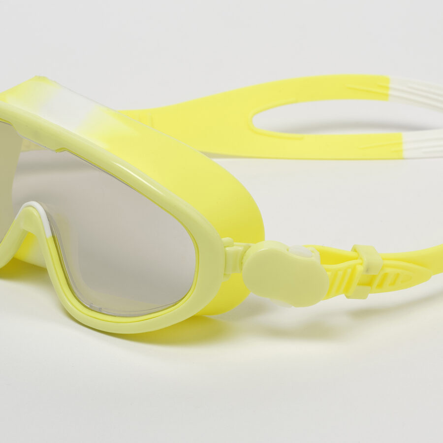 Sunnylife Dziecięca Maska Do pływania Salty the Shark Neon Yellow - obrazek 3