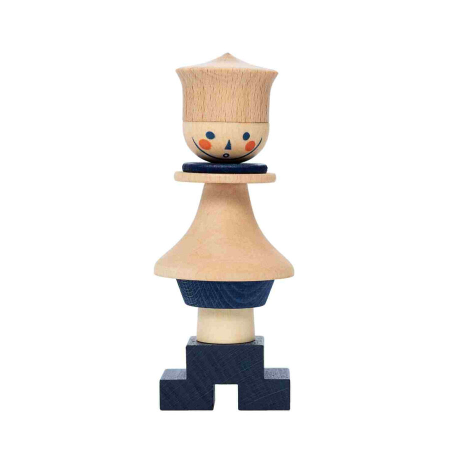 Wooden Story Układanka LALA Stick Fig No.05 – Kolorowa