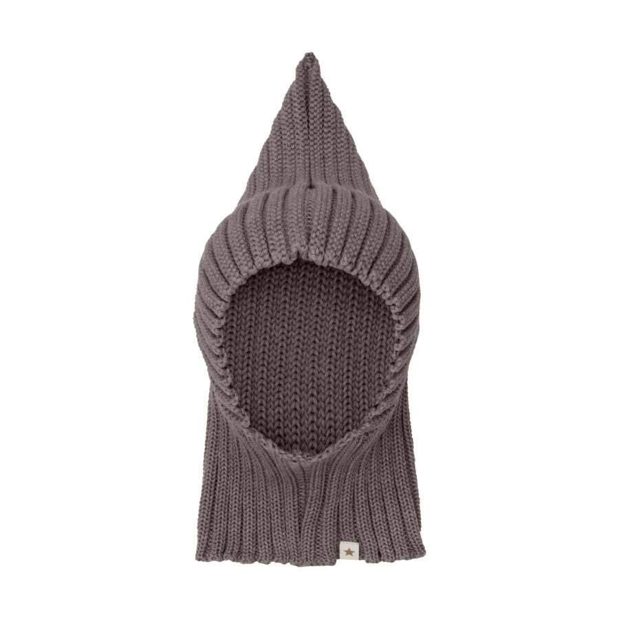 Huttelihut Kominiarka Merino Pixie Brown Melange - obrazek 2