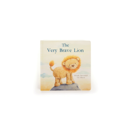 Jellycat „The Very Brave Lion” Książeczka dla Dzieci
