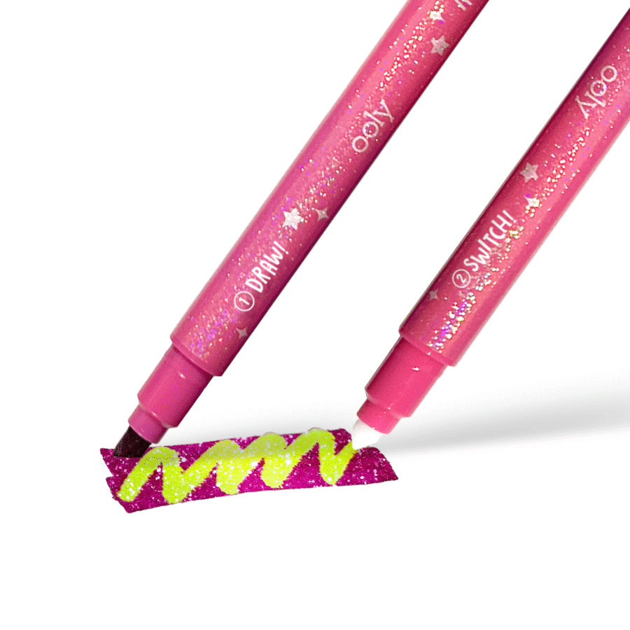 Ooly Flamastry Zmieniające Kolor, Brokatowe, Switch-Eroo Sparkle- zestaw 12 szt - obrazek 8