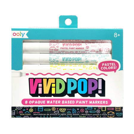 Ooly Markery Akrylowe Vivid Pop!! Pastelowe Kolory, zestaw 8 szt.