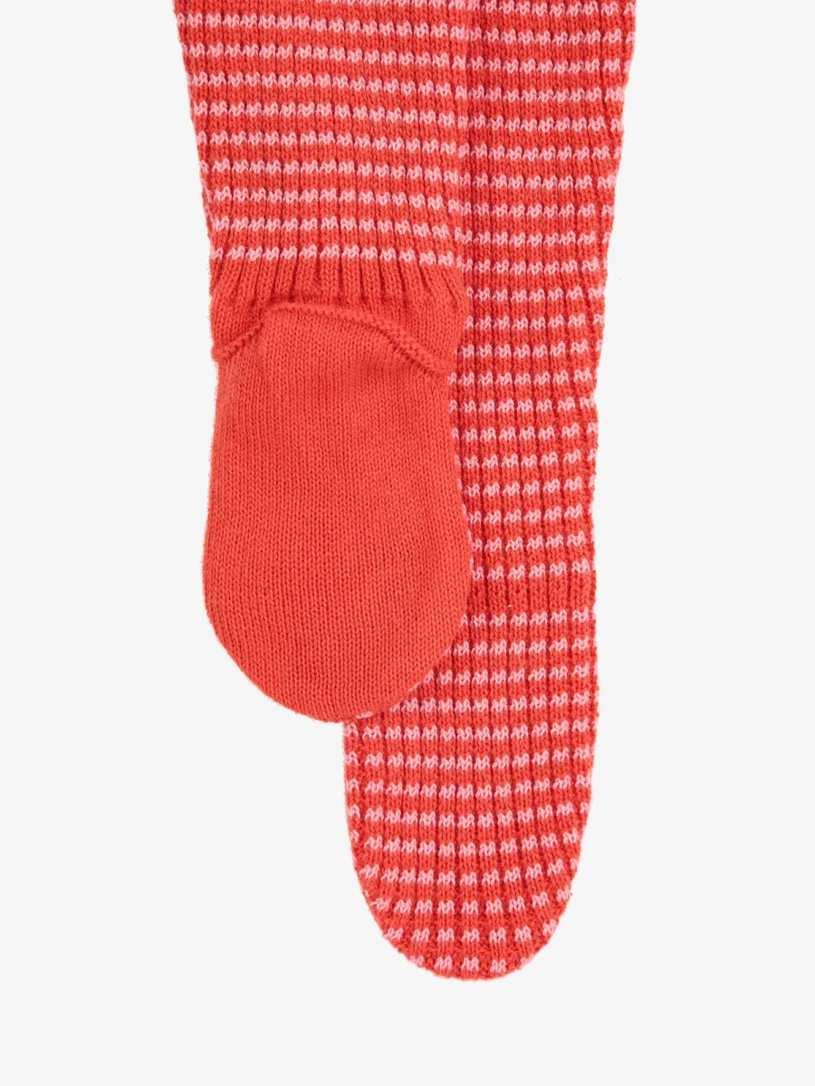 Bobo Choses Legginsy Ze Stópkami Rocking Horses Pink - obrazek 3