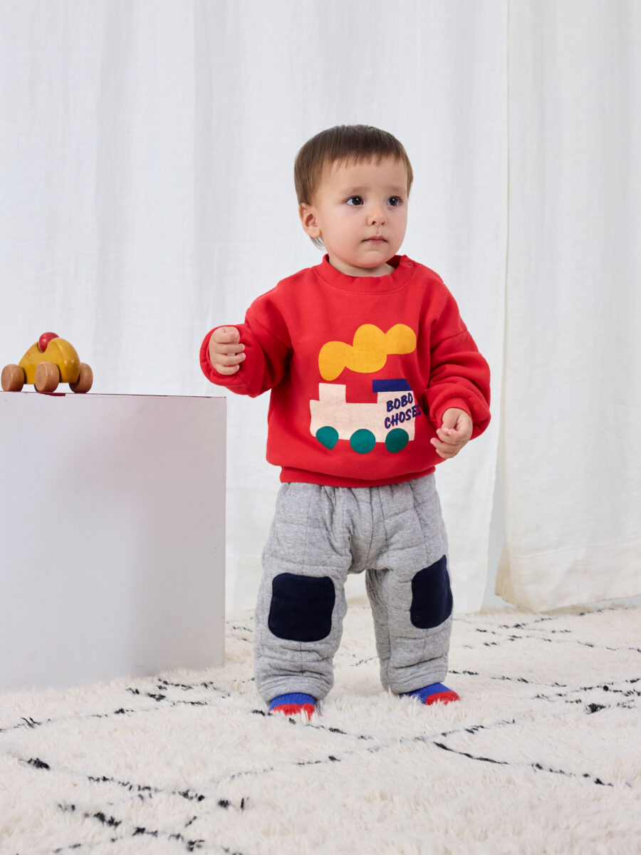 Bobo Choses Bluza Baby Bobo Choo Choo Red - obrazek 5