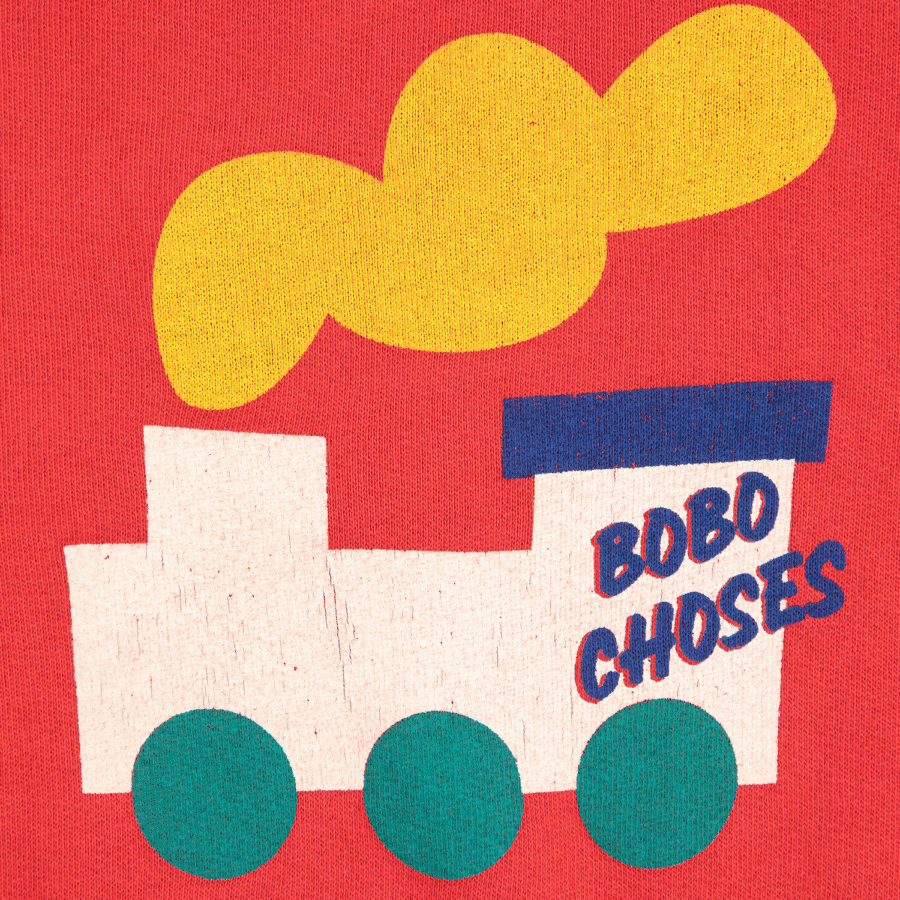 Bobo Choses Bluza Baby Bobo Choo Choo Red - obrazek 2