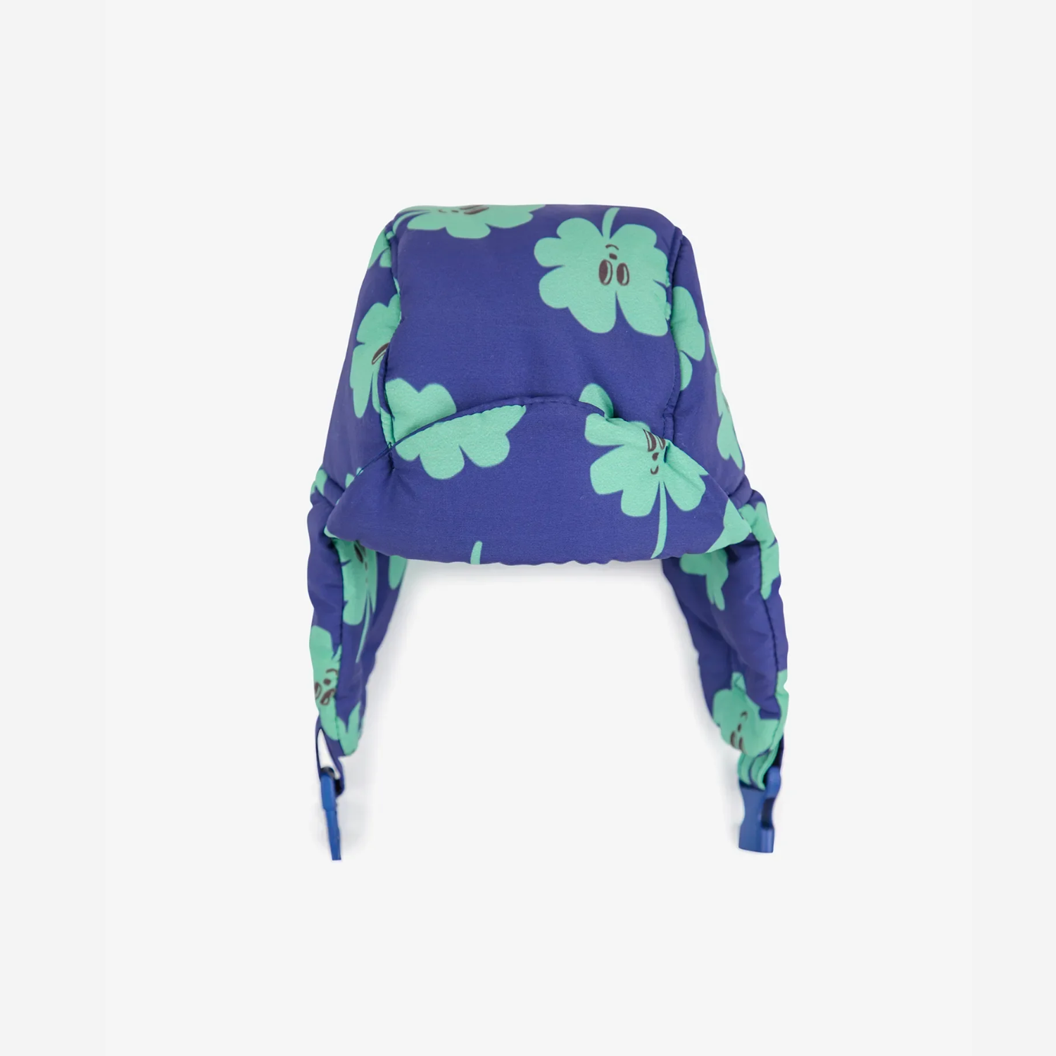 Bobo Choses Czapka Pilotka Lucky Clover All Over padded Violet