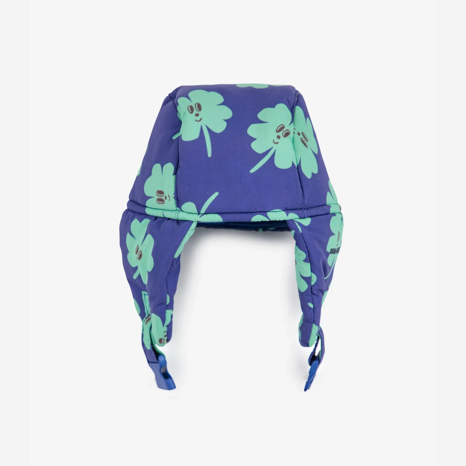 Bobo Choses Czapka Pilotka Lucky Clover All Over padded Violet - obrazek 2