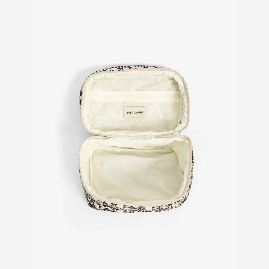 Bobo Choses Pikowana Kosmetyczka Beige - obrazek 2