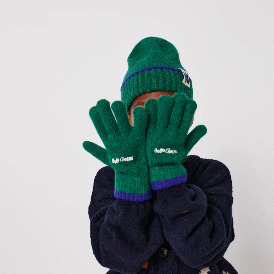 Bobo Choses Rękawiczki Green - obrazek 2