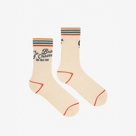 Bobo Choses Skarpetki Long Go Bobo Off White