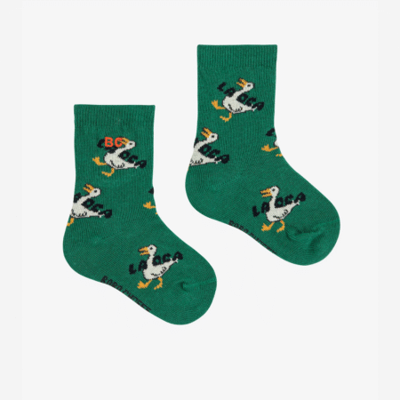 Bobo Choses Skarpetki Baby Short La Oca All Over Green