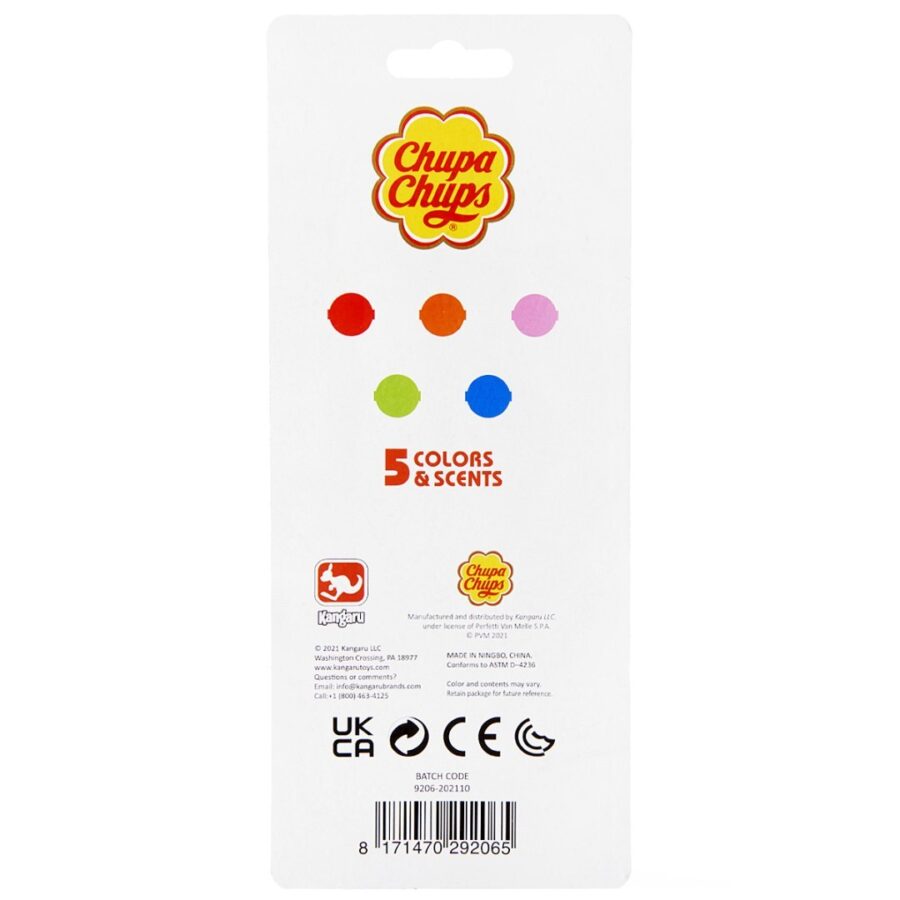 Chupa Chups Cieńkie Flamastry Zapachowe - obrazek 2