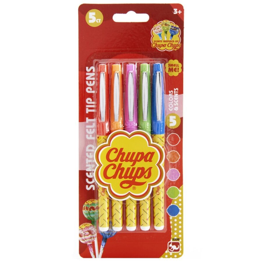 Chupa Chups Cieńkie Flamastry Zapachowe