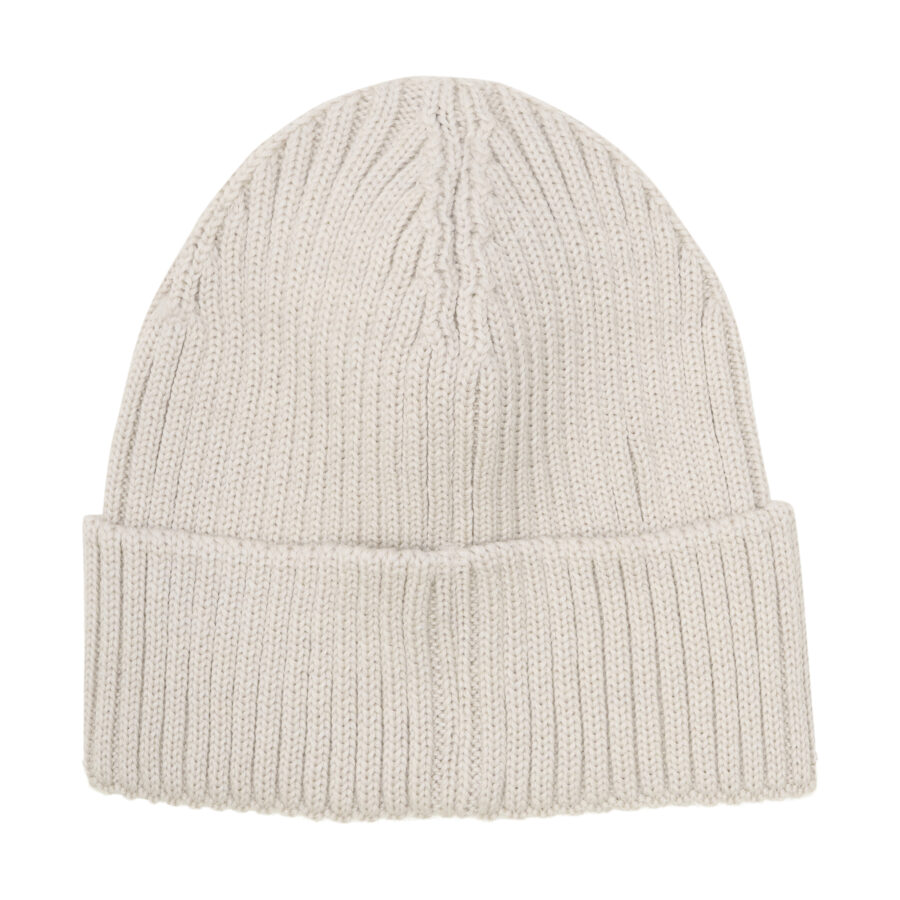Huttelihut Czapka Merino Beanie Wool Knit Sand Melange - obrazek 2