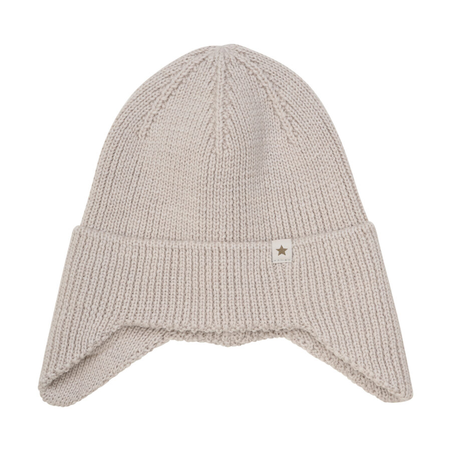 Huttelihut Czapka Merino Windstop Camel Melange
