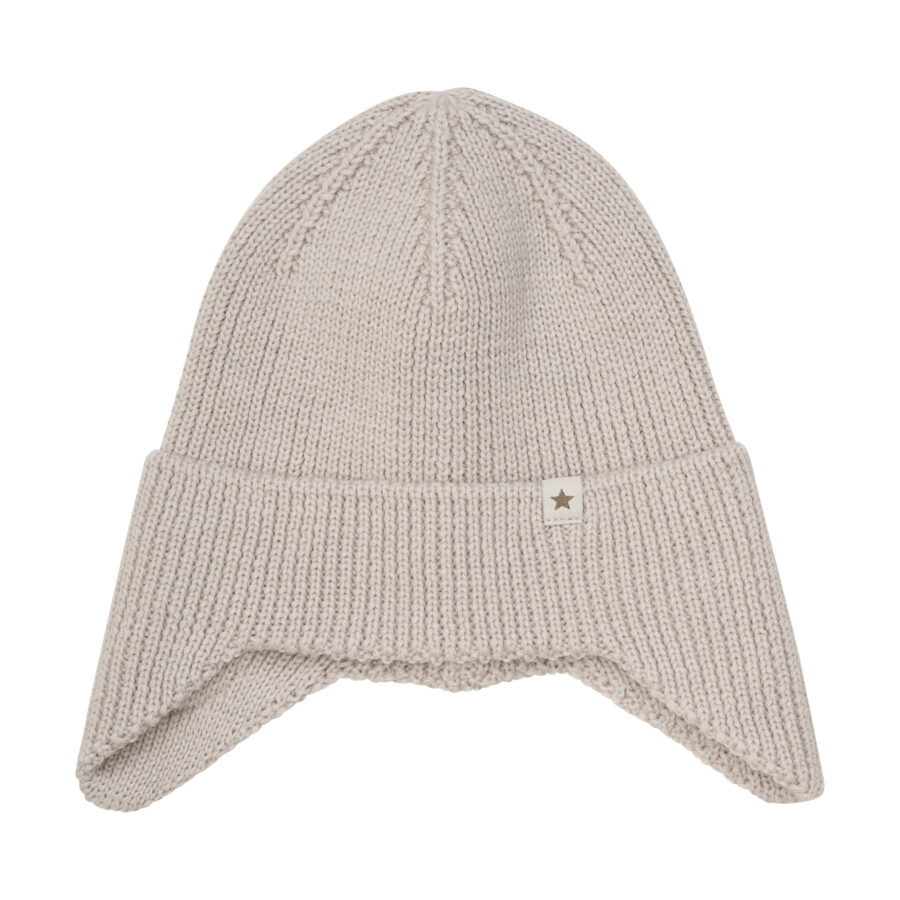 Huttelihut Czapka Merino Windstop Camel Melange