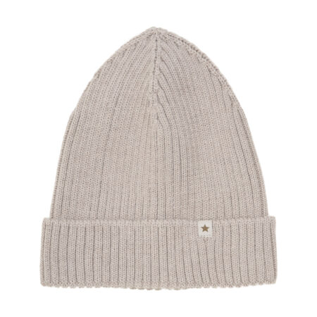 Huttelihut Czapka Beani Merino Dino Camel Melange